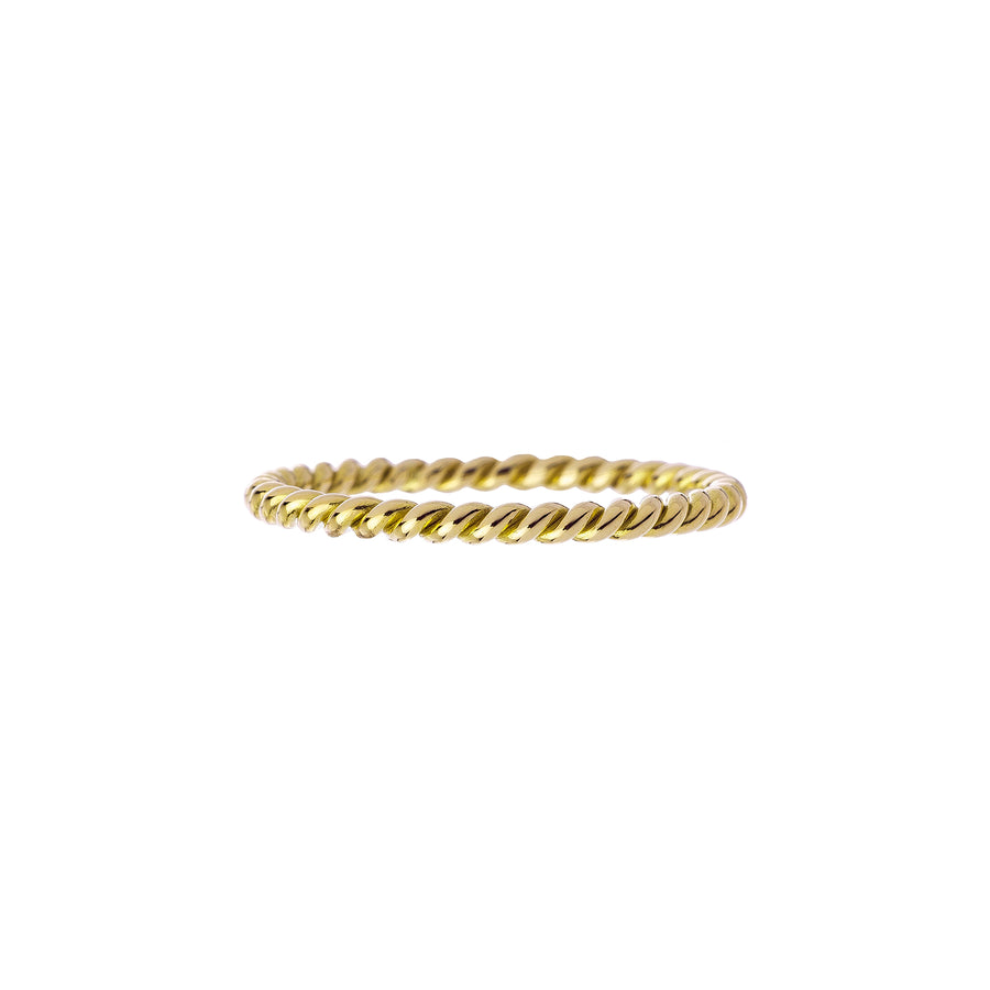 Sethi Couture Rope Band - Yellow Gold - Broken English Jewelry
