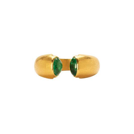 Open Emerald Ring - Main Img