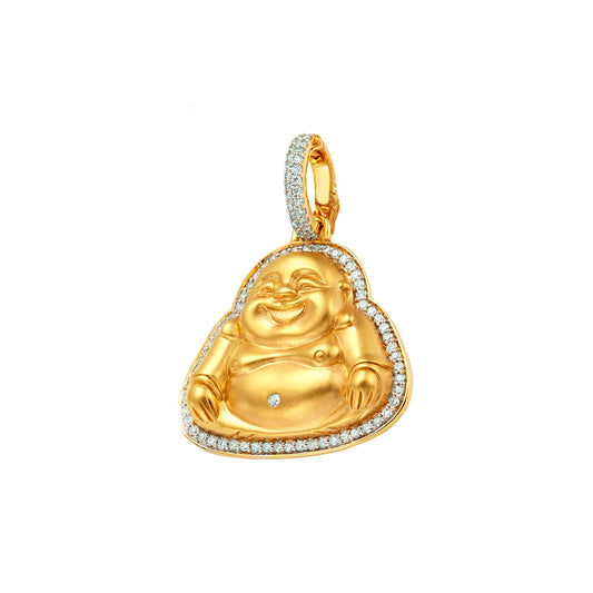 Medium Happy Buddha Pendant - Main Img