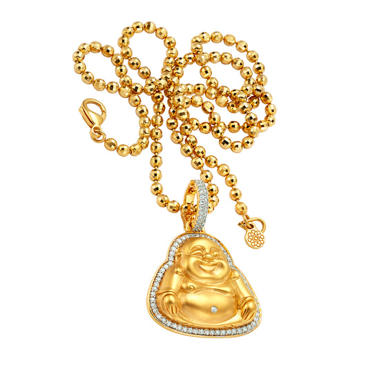 Medium Happy Buddha Pendant