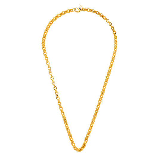 All Gold Link Necklace