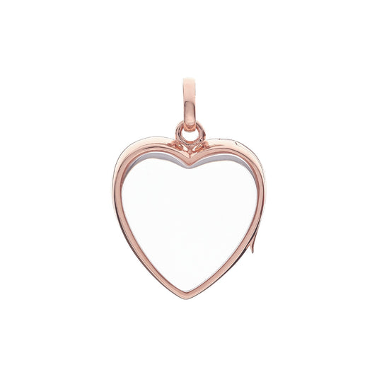 Medium Heart Locket - Rose Gold - Main Img