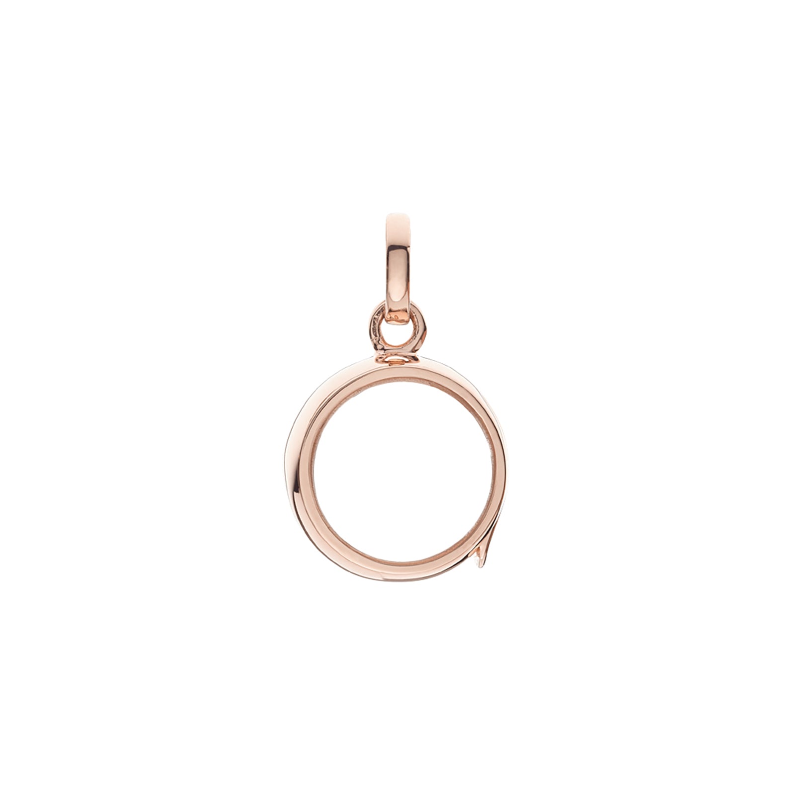 Loquet Small Round Locket - Rose Gold - Charms & Pendants - Broken English Jewelry