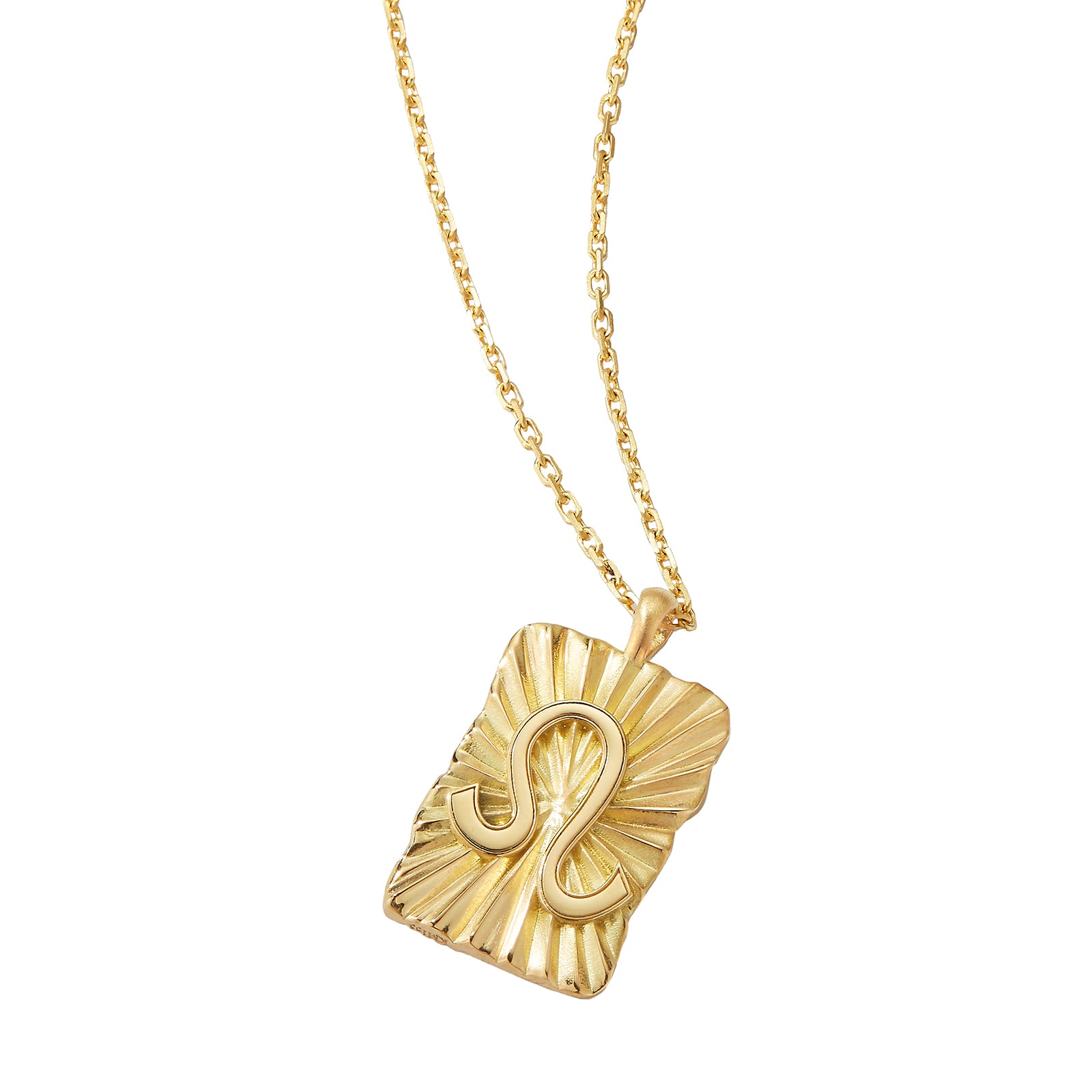 David Webb Zodiac Leo Pendant Necklace - Broken English Jewelry