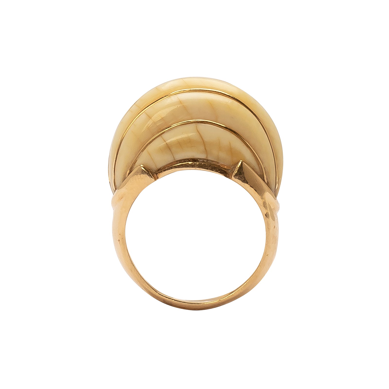 Antique  Vintage Jewelry Bone Dome Ring Rings Broken English Jewelry –  Broken English Jewelry