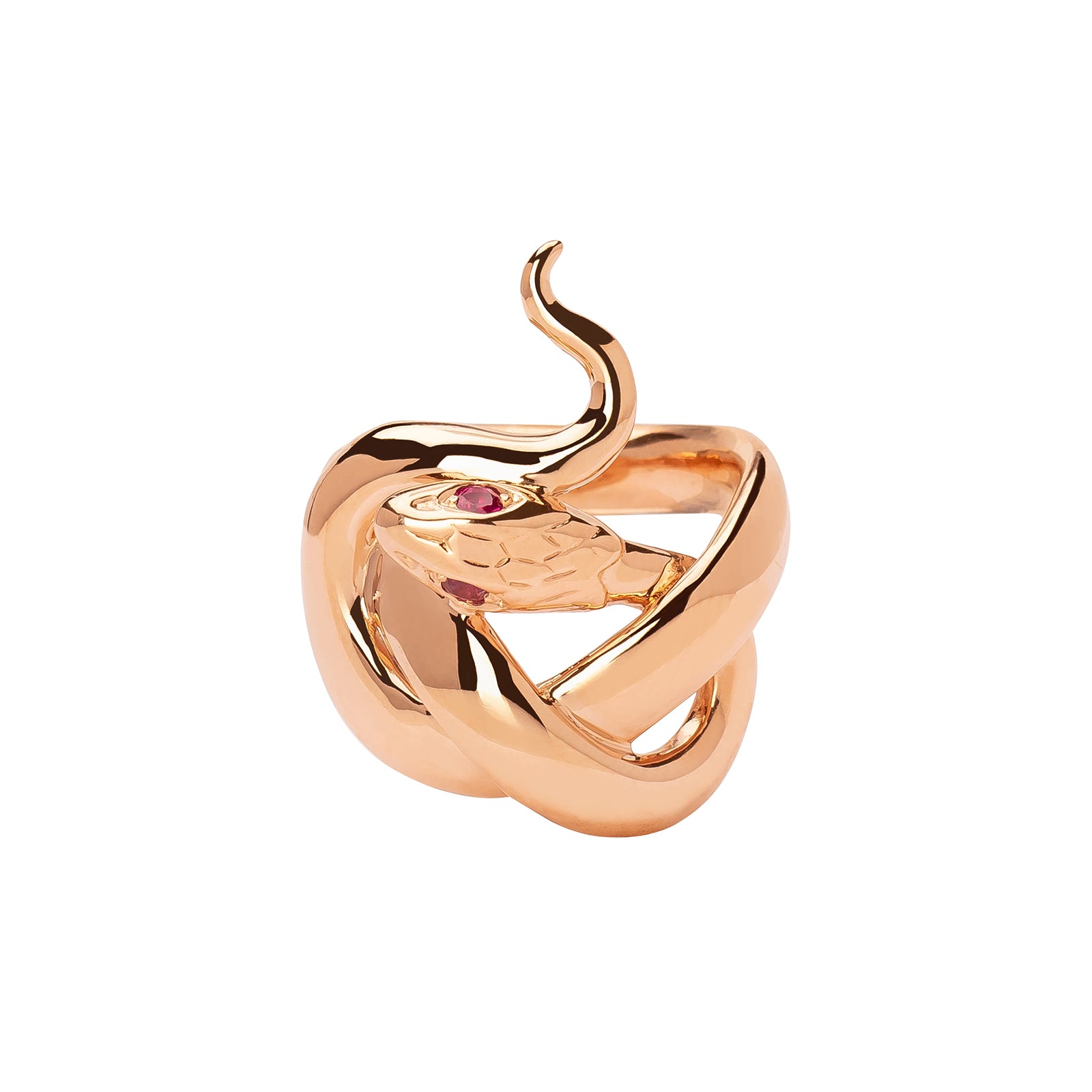 Sylvie Corbelin Initiee Snake Ring - Rose Gold - Rings - Broken English Jewelry