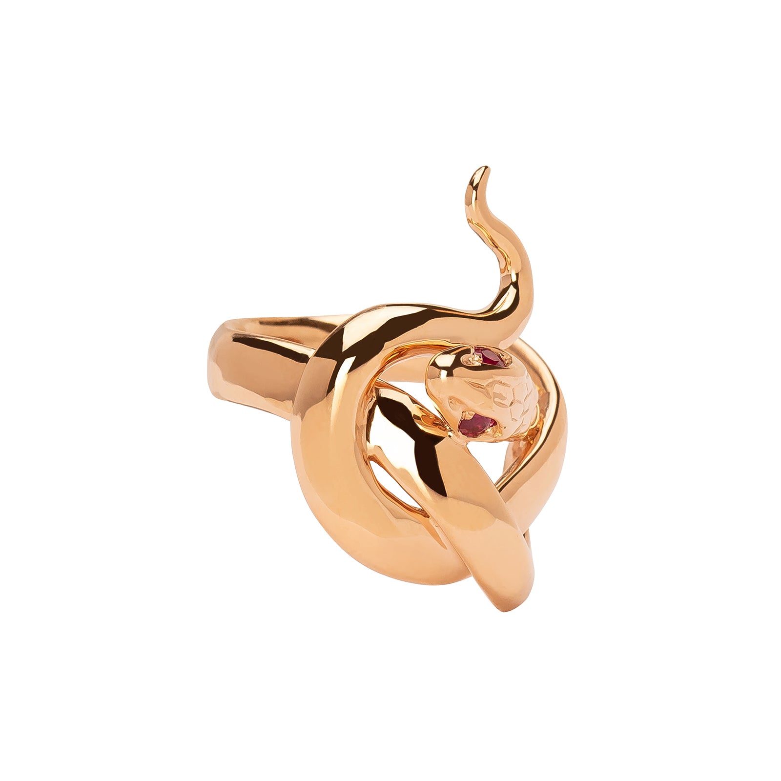 Sylvie Corbelin Initiee Snake Ring - Rose Gold - Rings - Broken English Jewelry
