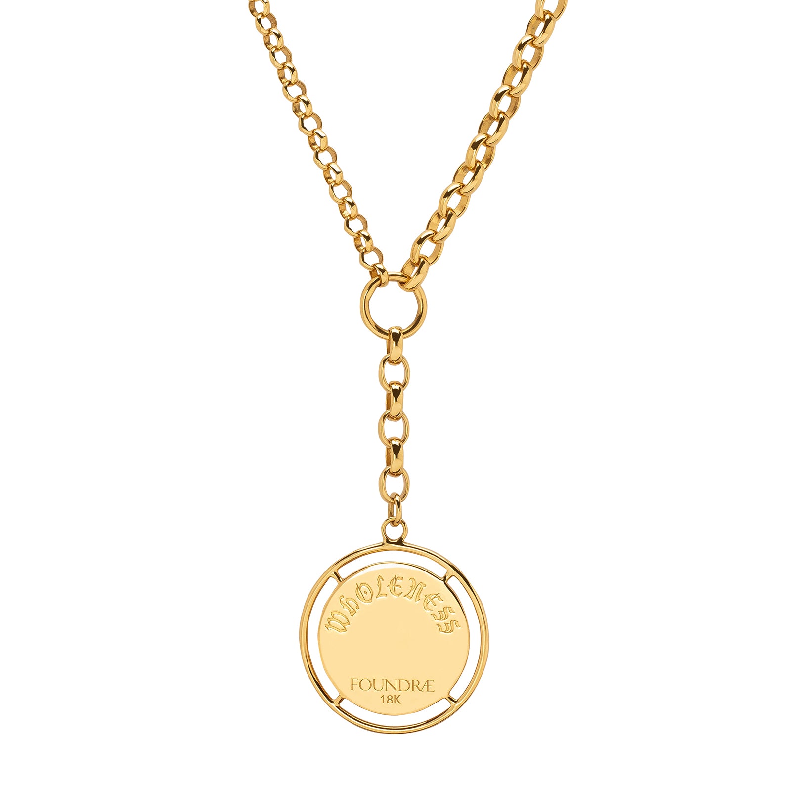 Foundrae Large Belcher Chain - Wholeness - Necklaces - Broken English Jewelry