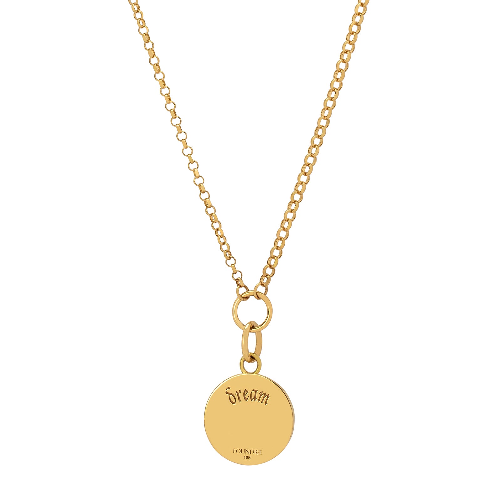 Foundrae Small Belcher Necklace - Dream - Broken English Jewelry
