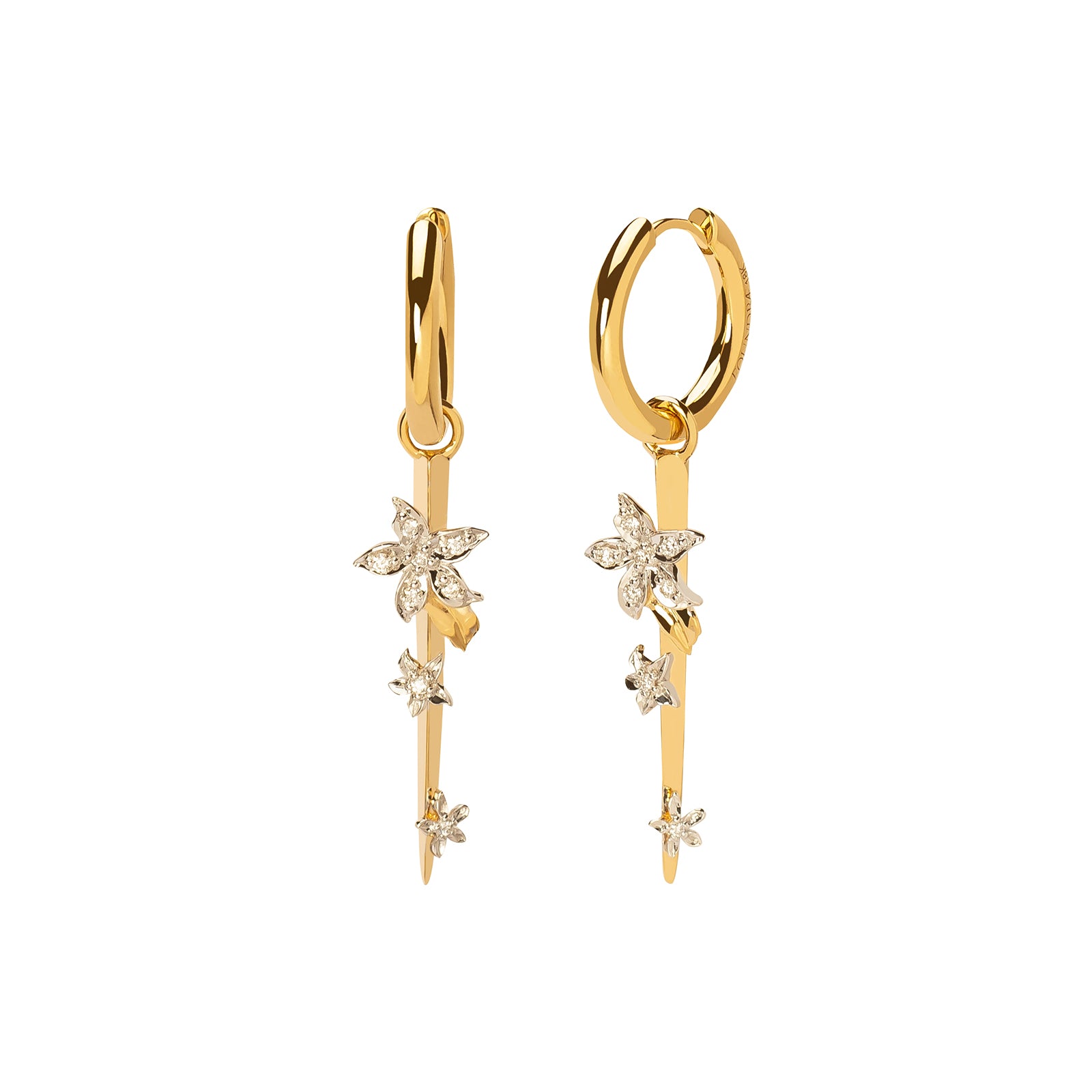 Foundrae Small Hoop Earring - Resilience - Earrings - Broken English Jewelry