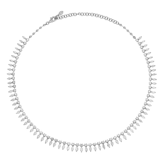 Diamond Shaker Necklace - Main Img