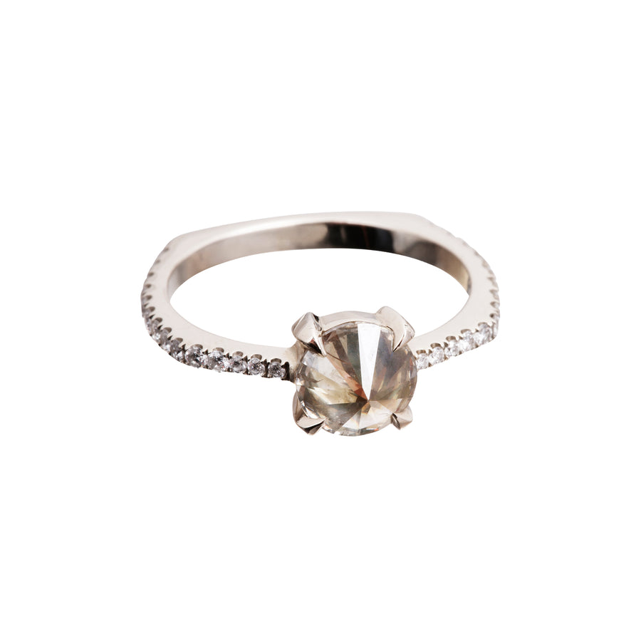 Ara Vartanian Grey Diamond Ring - Broken English Jewelry