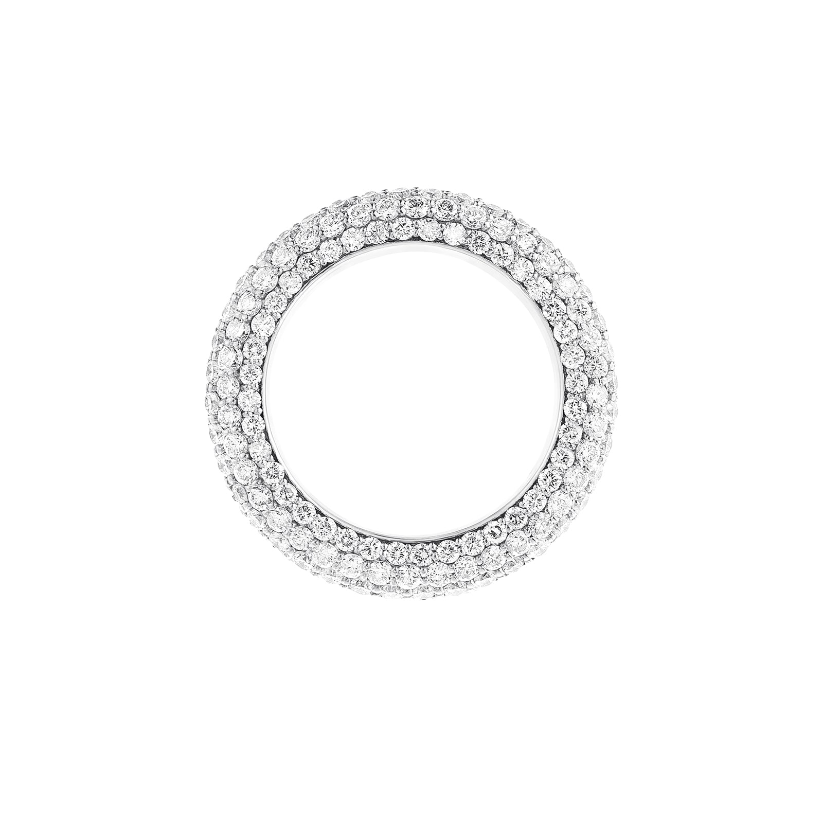 Carbon & Hyde Bombe Ring - White Gold - Rings - Broken English Jewelry