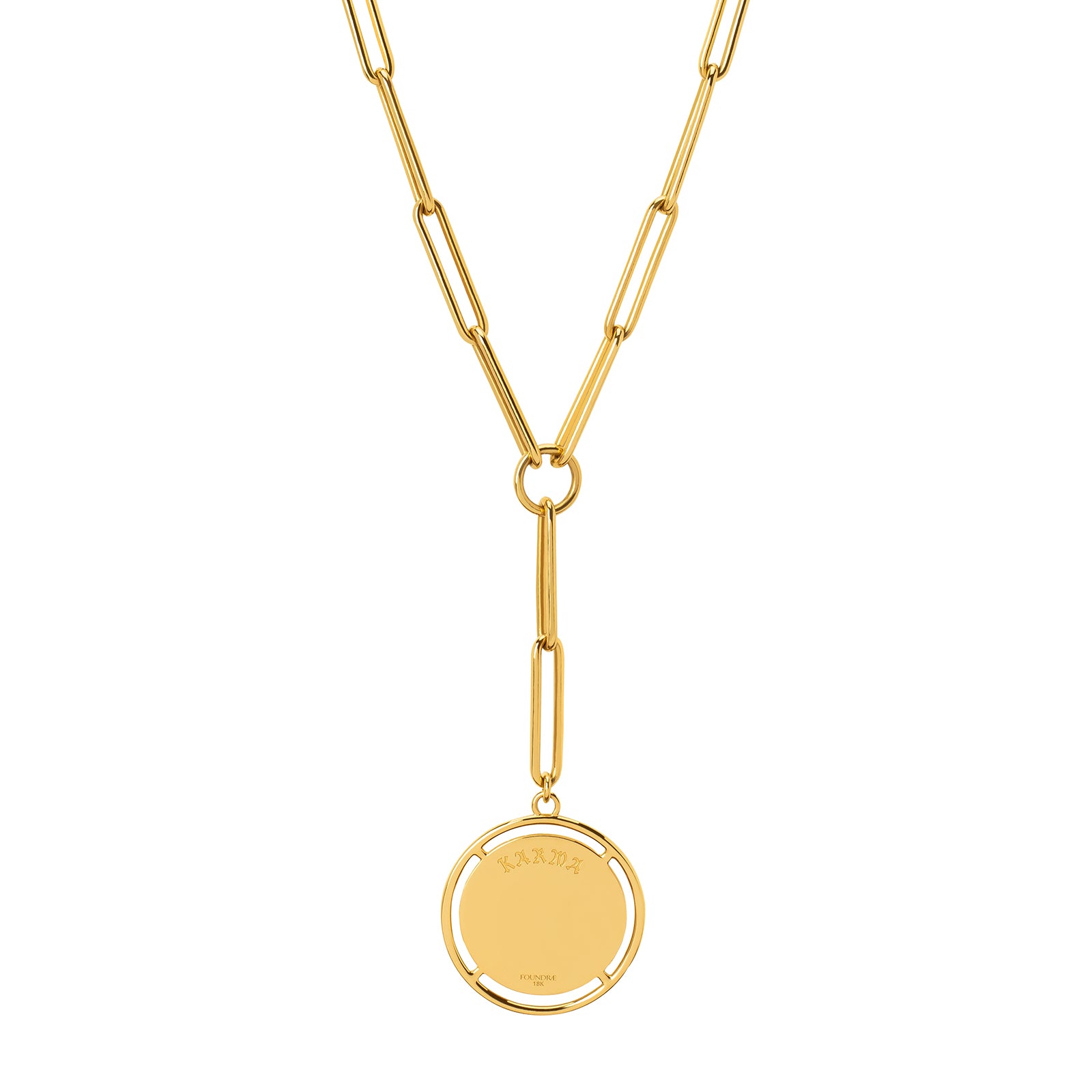 Foundrae Extended Clip Chain - Karma - Necklaces - Broken English Jewelry
