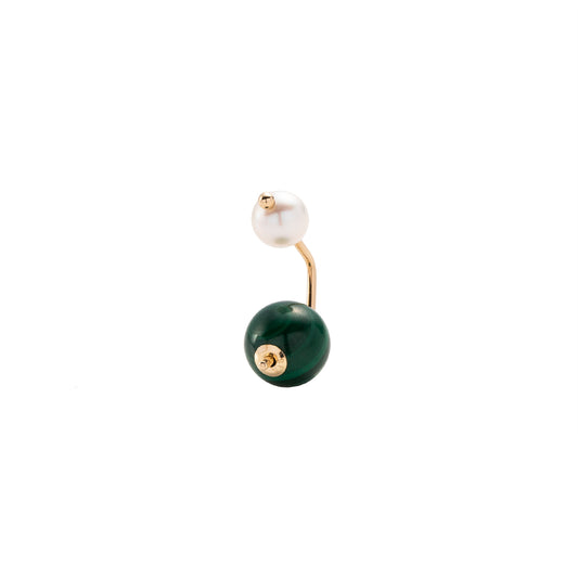 Bumble Bee Earring - Yellow Gold - Main Img