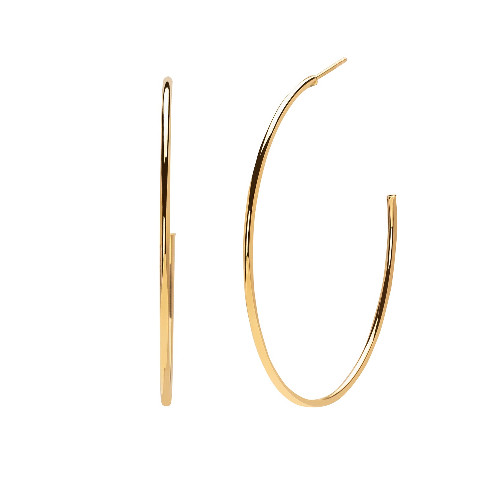 Oversized Hoops - 1.5mm