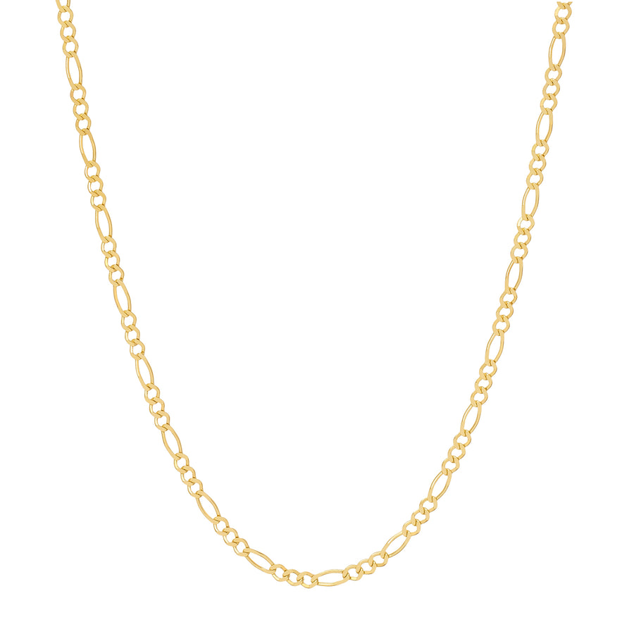 BE Jewelry 20" Classic Figaro Chain - 2.8mm - Necklaces - Broken English Jewelry