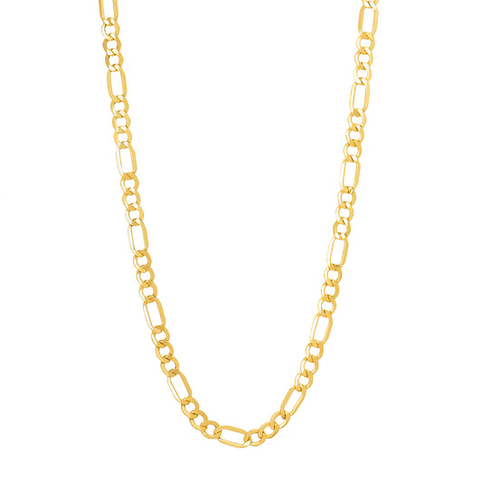 18" Lite Figaro Chain - 6.6mm - Main Img