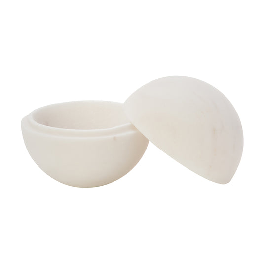 Flint Marble Sphere Box - Small