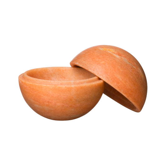 Dune Marble Sphere Box - Small
