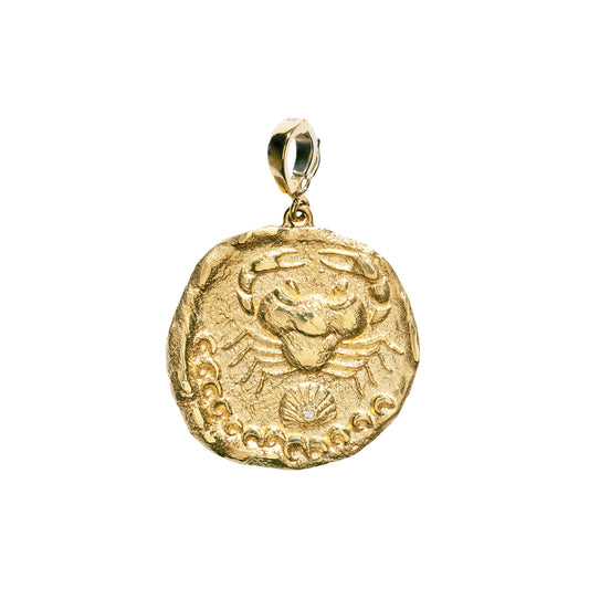 Limited Edition Large Karkinos Coin Charm - Main Img