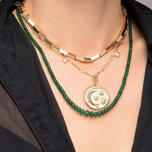 Limited Edition Cosmic Large Diamond Coin Charm