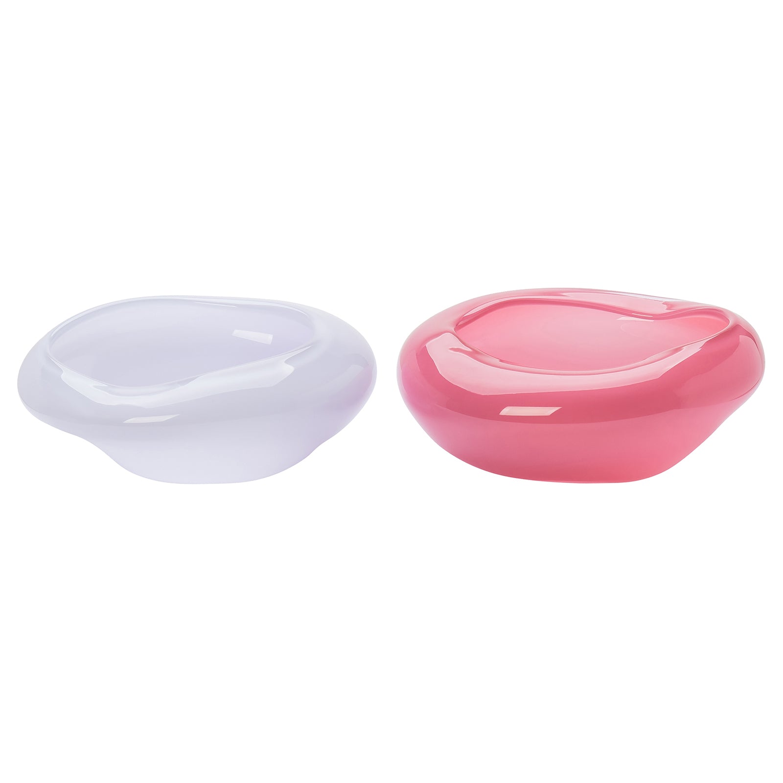 Helle Mardahl Candy Dish Pair - Ice & Pink - Home & Decor - Broken English Jewelry