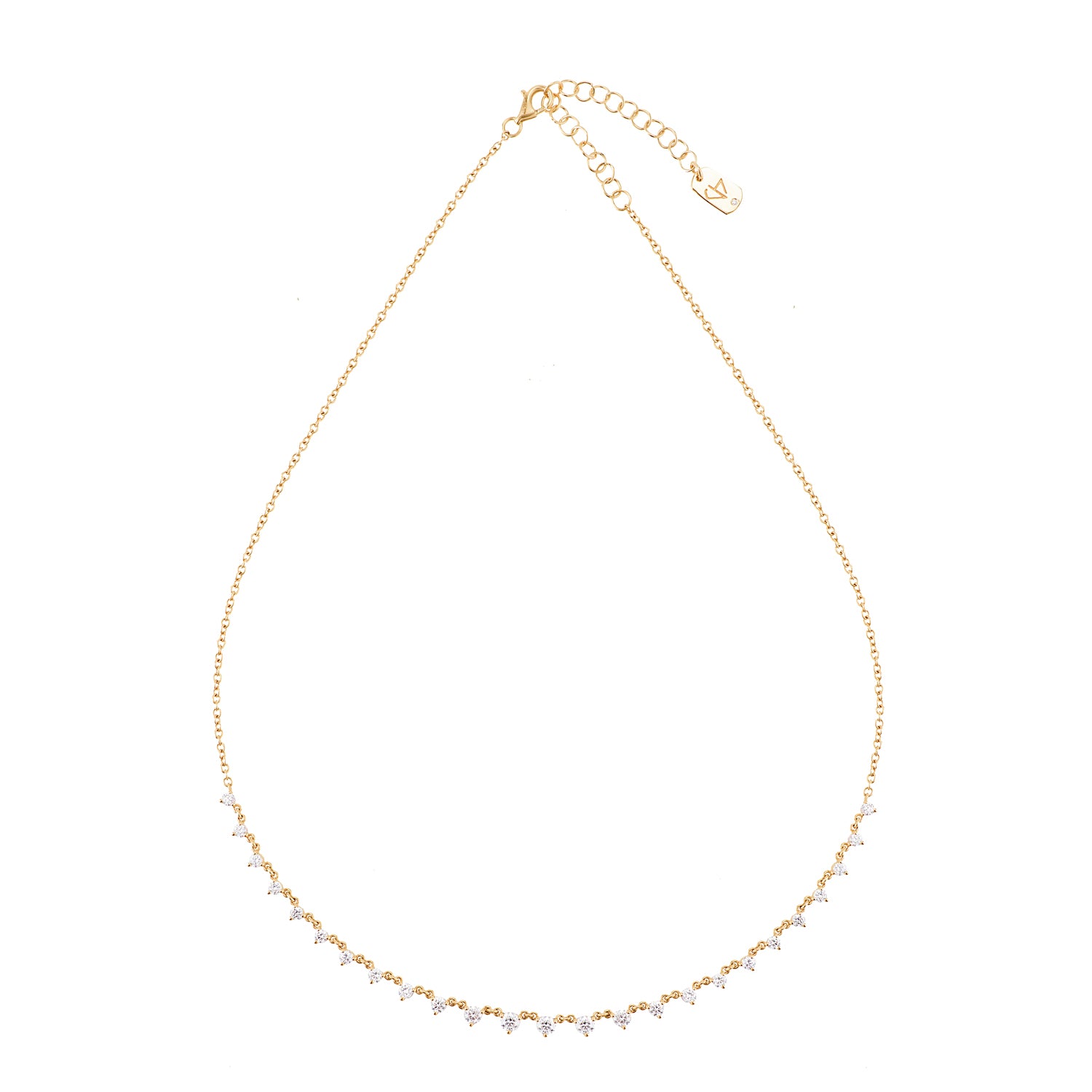Carbon & Hyde Starstruck Necklace - Yellow Gold - Broken English Jewelry