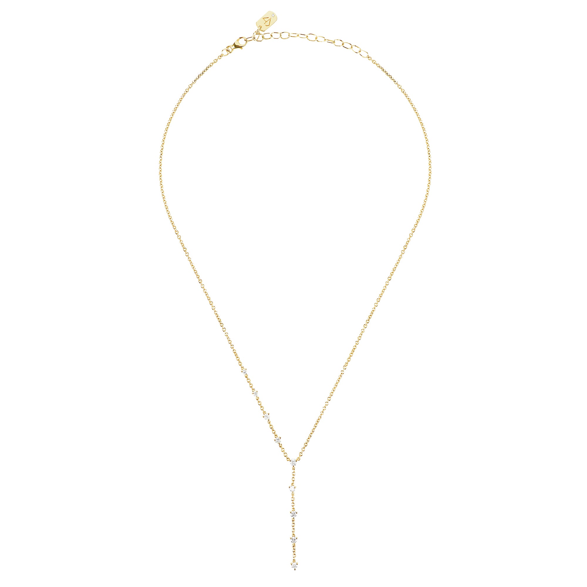 Carbon & Hyde Sparkler Lariat - Broken English Jewelry