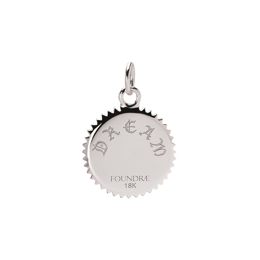 Baby Dream Medallion - White Gold