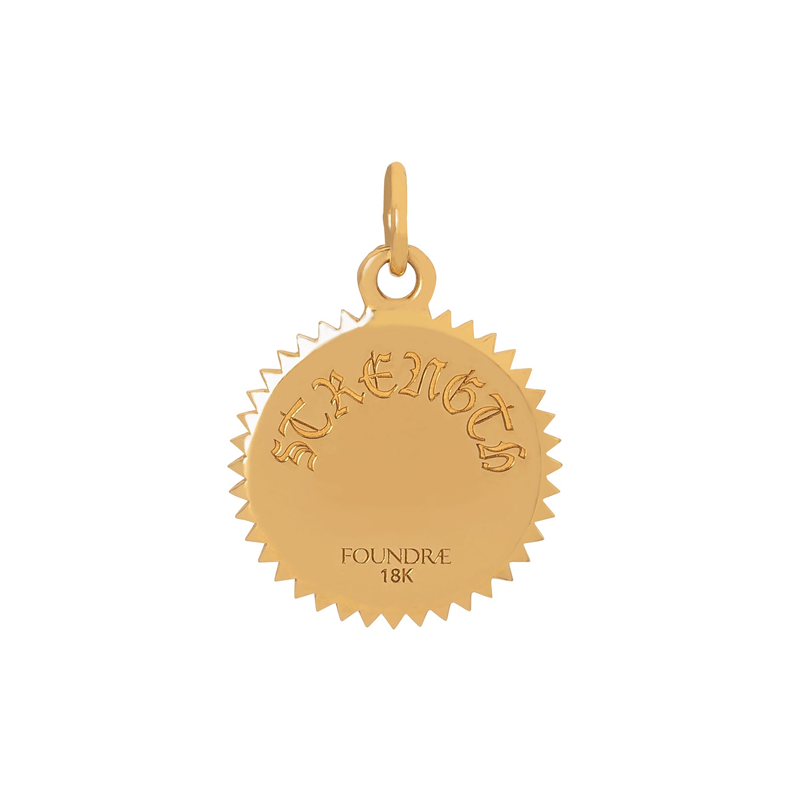 Foundrae Baby Strength Medallion - Broken English Jewelry