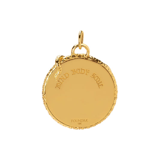 Large Mind Body Soul Medallion