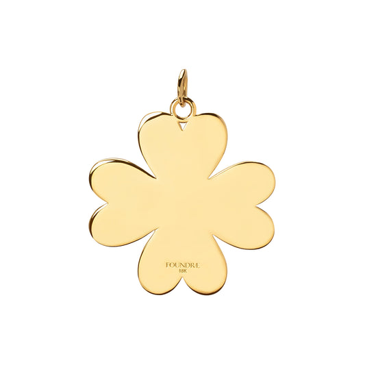 Large Four Heart Clover Medallion