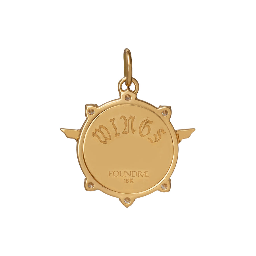 Foundrae Baby Passion Medallion - Broken English Jewelry