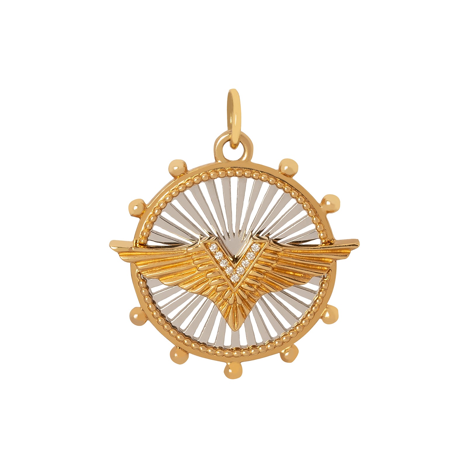 Foundrae Medium Passion Medallion - Broken English Jewelry