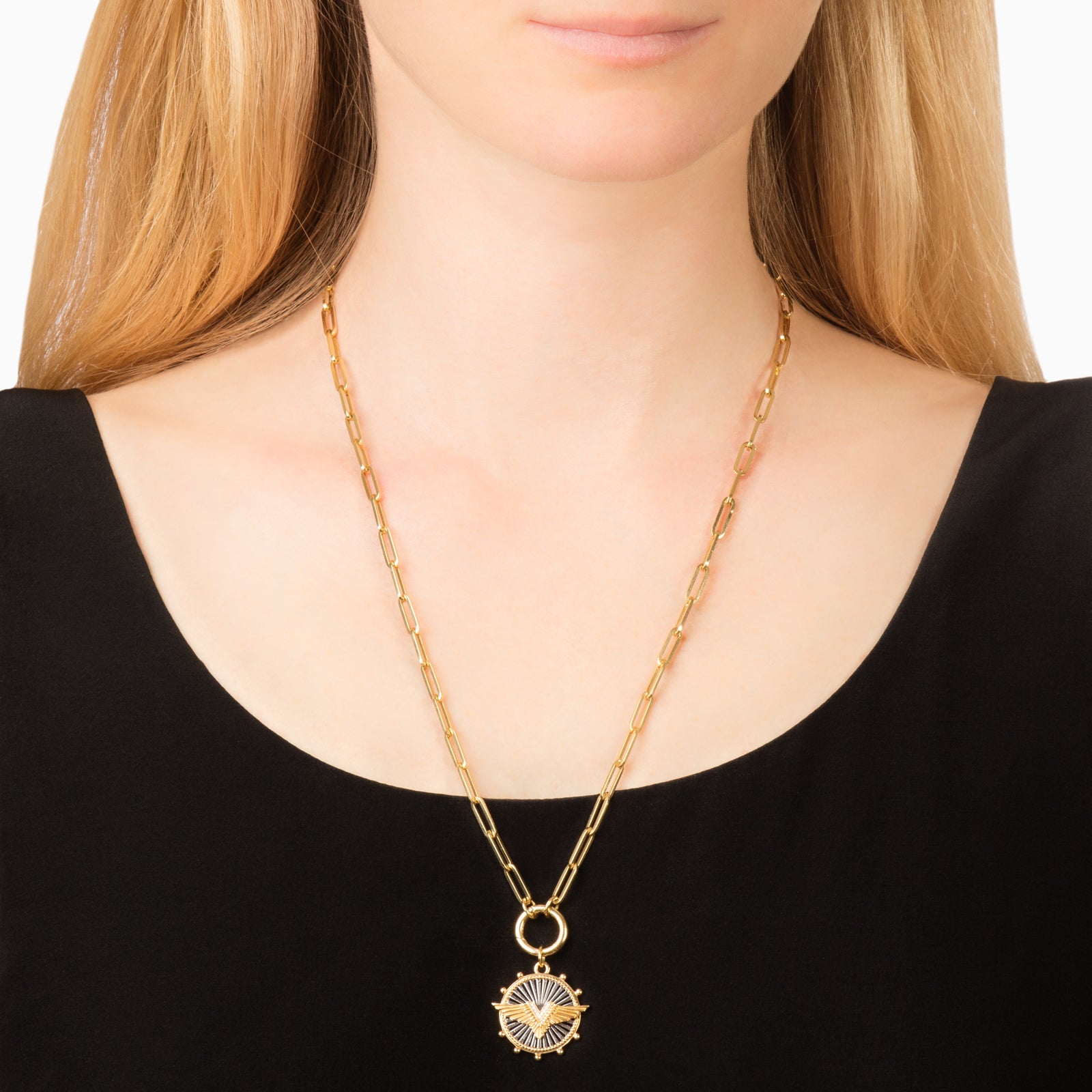 Foundrae Medium Passion Medallion - Broken English Jewelry