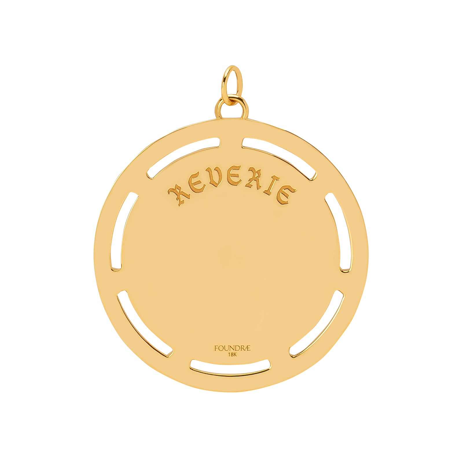 Foundrae Oversized Reverie Medallion - Charms & Pendants - Broken English Jewelry