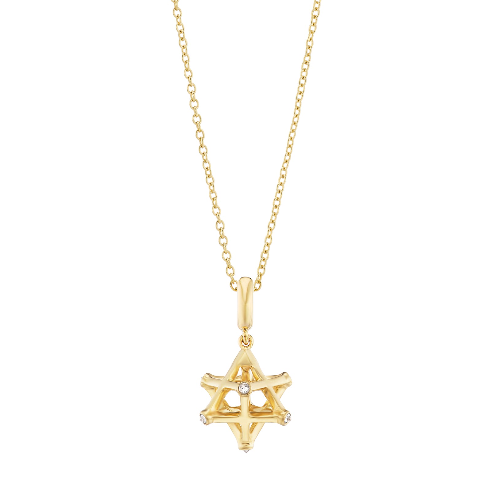 Ark Soul Star Spike Necklace - Diamond - Necklaces - Broken English Jewelry