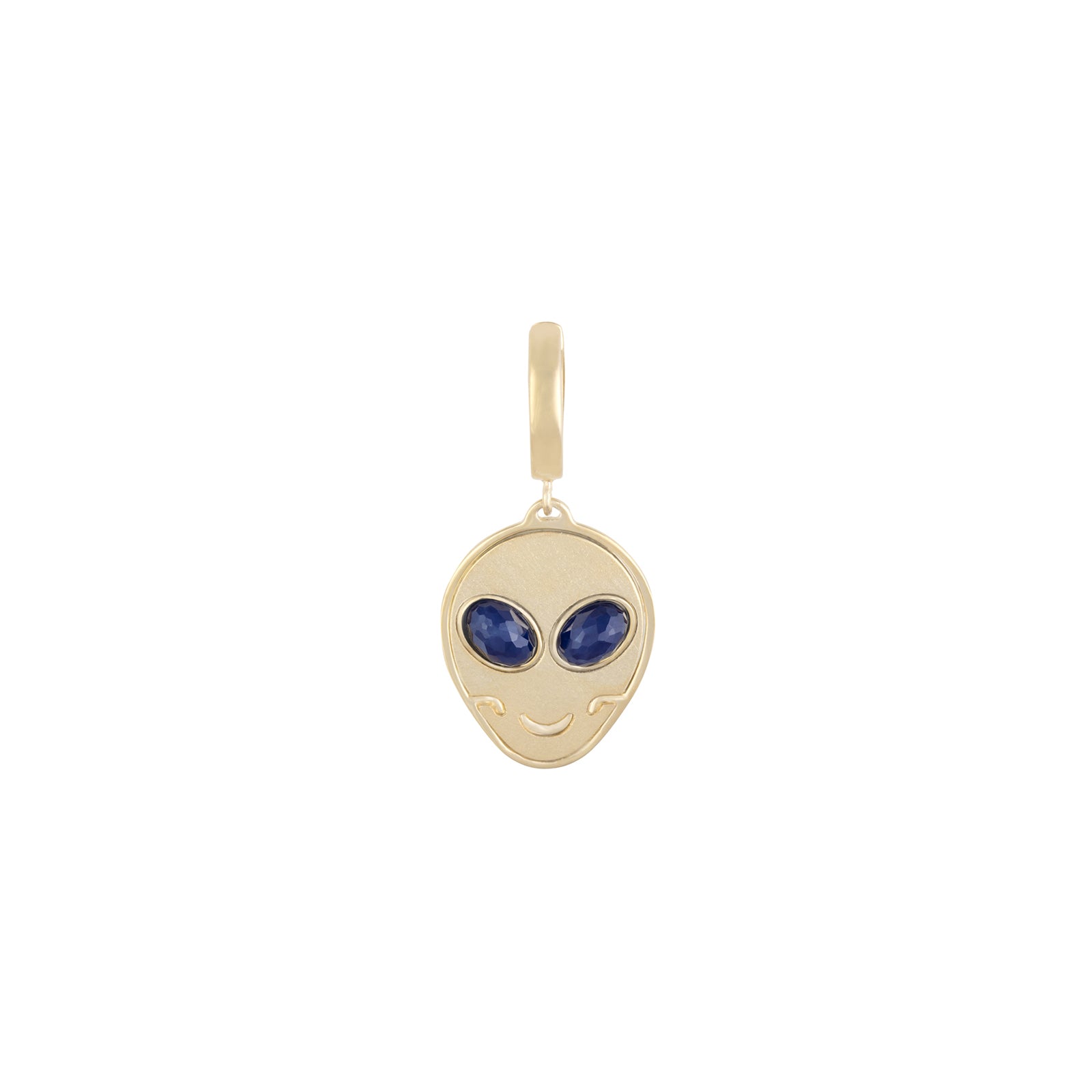 DARKAI Alien Earring - Neptune & Yellow Gold - Earrings - Broken English Jewelry
