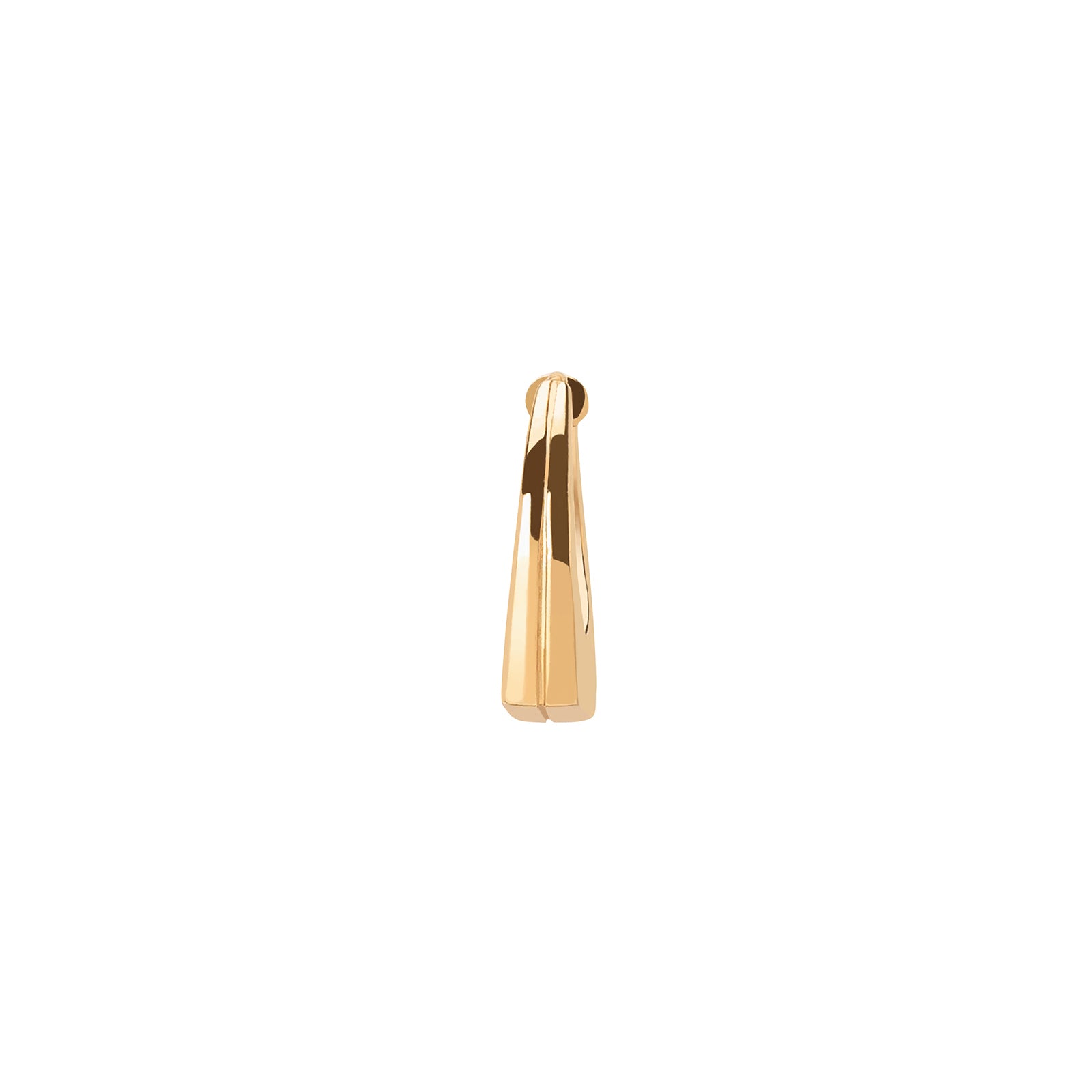 Prasi Dois Irmaos Mini Huggie - Rose Gold - Broken English Jewelry