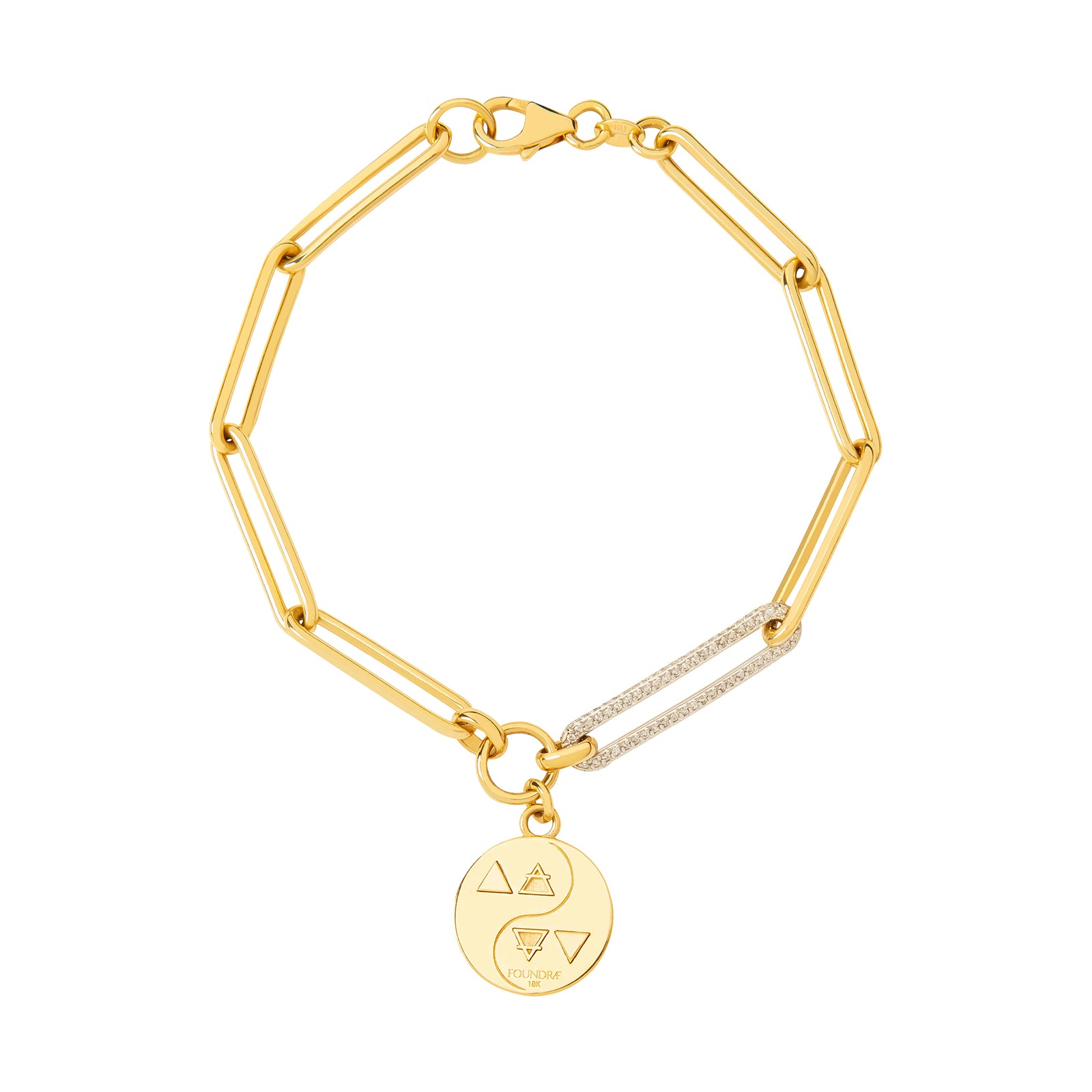 Diamond Link Bracelet Balance - Main Image