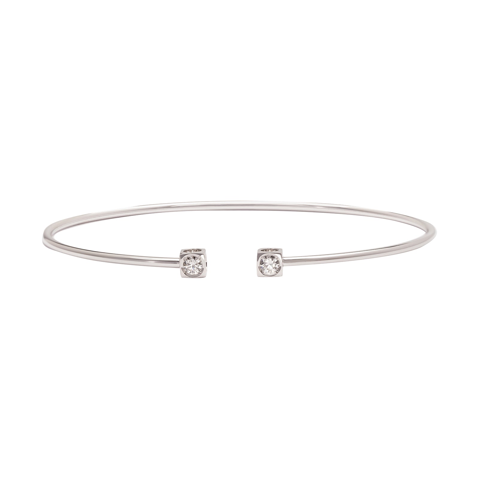 Luxury jewellery for men bracelets: white gold, ceramic, sapphire - Cartier
