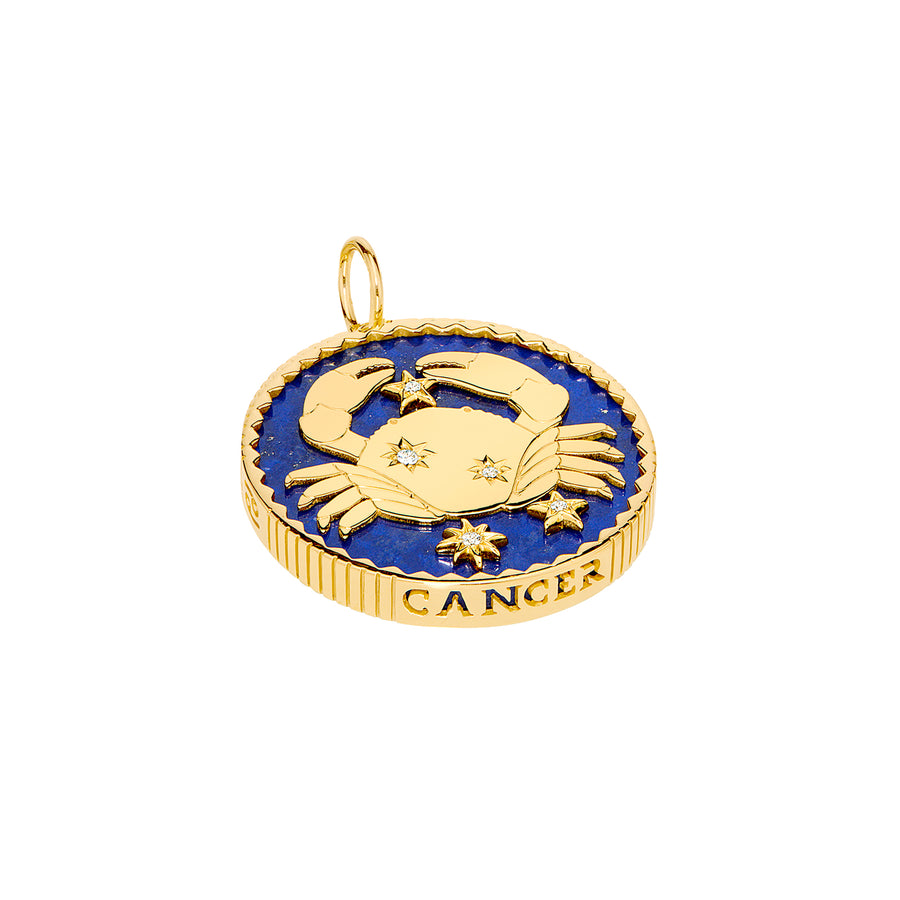 Sauer Zodiac Pendant - Cancer - Charms & Pendants - Broken English Jewelry