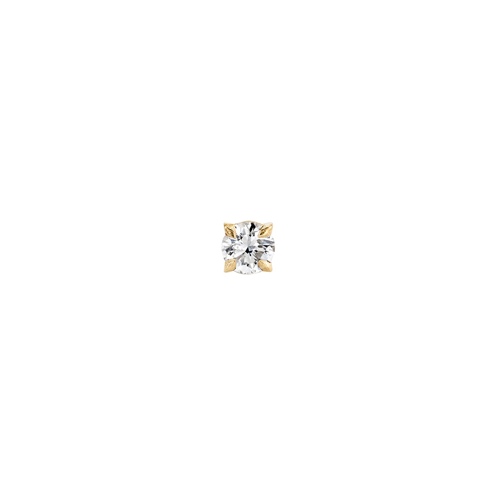 Lizzie Mandler Mini Eclat Diamond Stud - Earrings - Broken English Jewelry