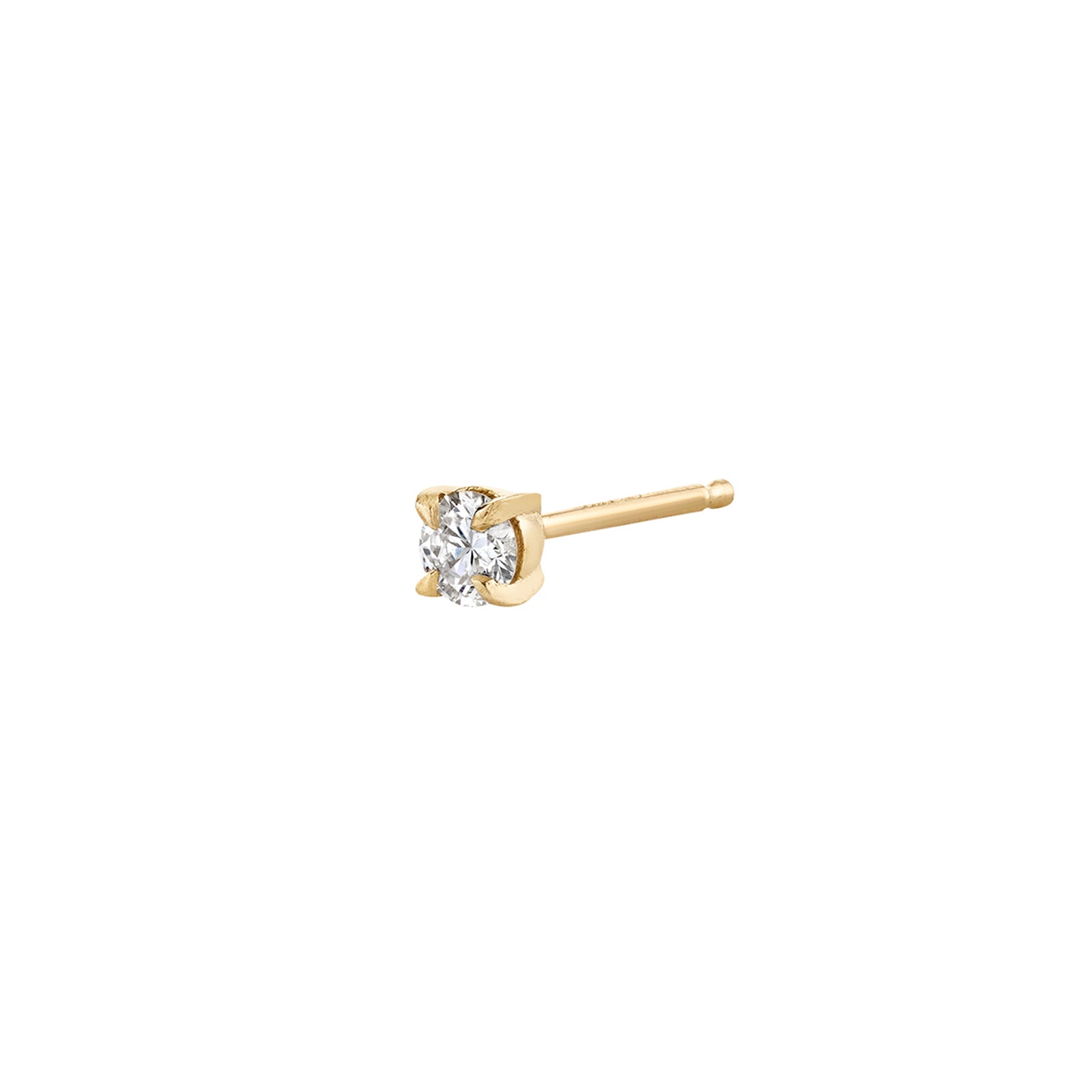 Lizzie Mandler Mini Eclat Diamond Stud - Earrings - Broken English Jewelry