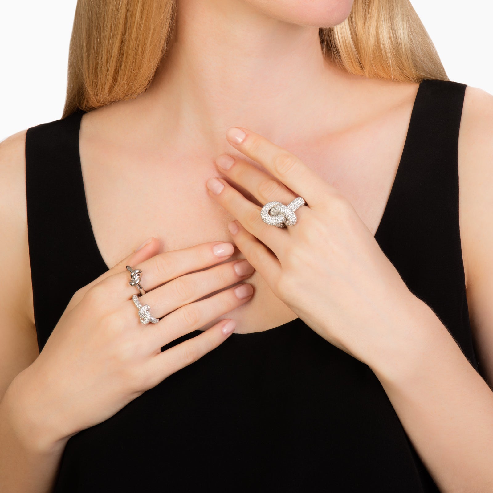 Engelbert The Small Legacy Knot Ring Yellow Gold Rings Broken English Jewelry Special Order