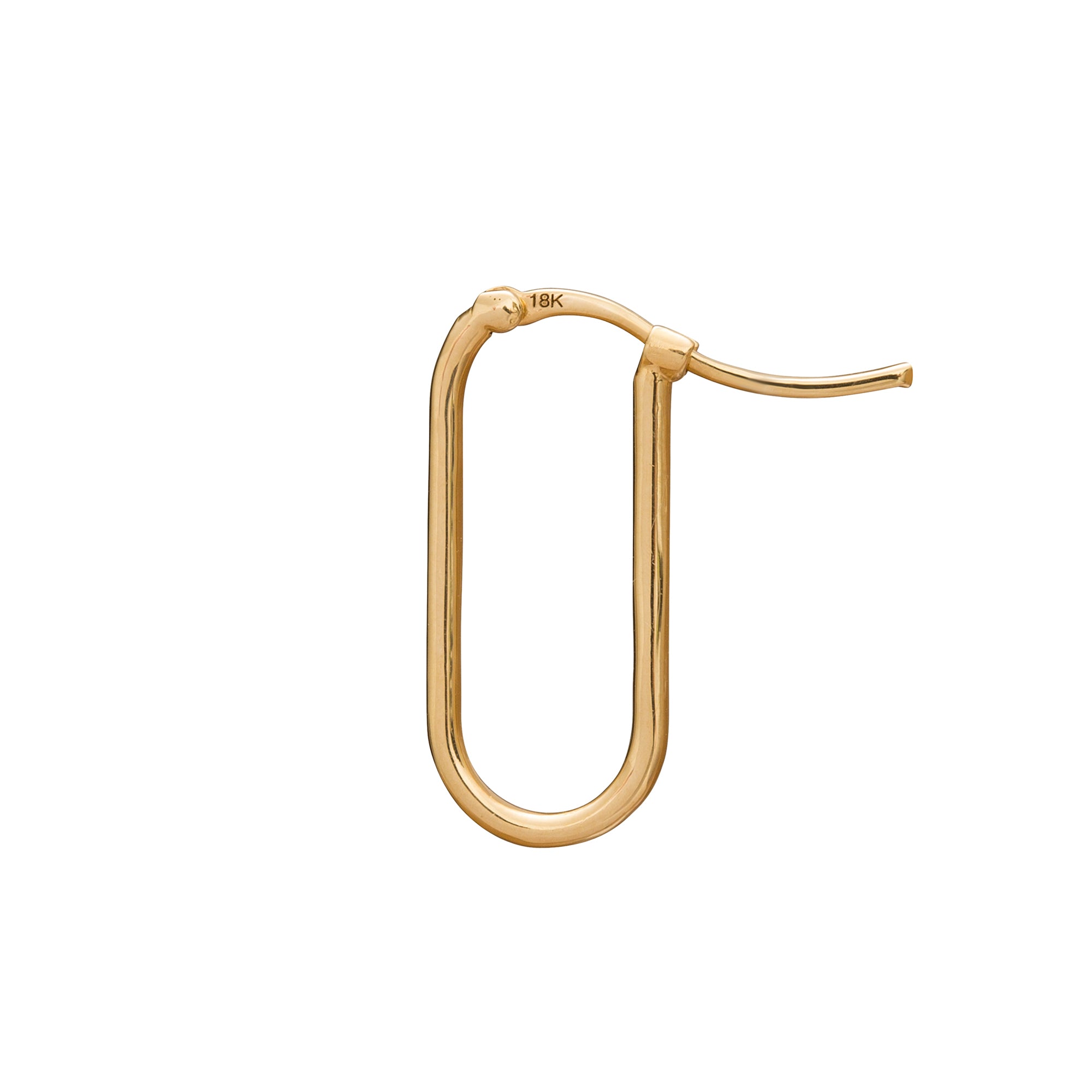 Foundrae Plain FOB Earring - Broken English Jewelry