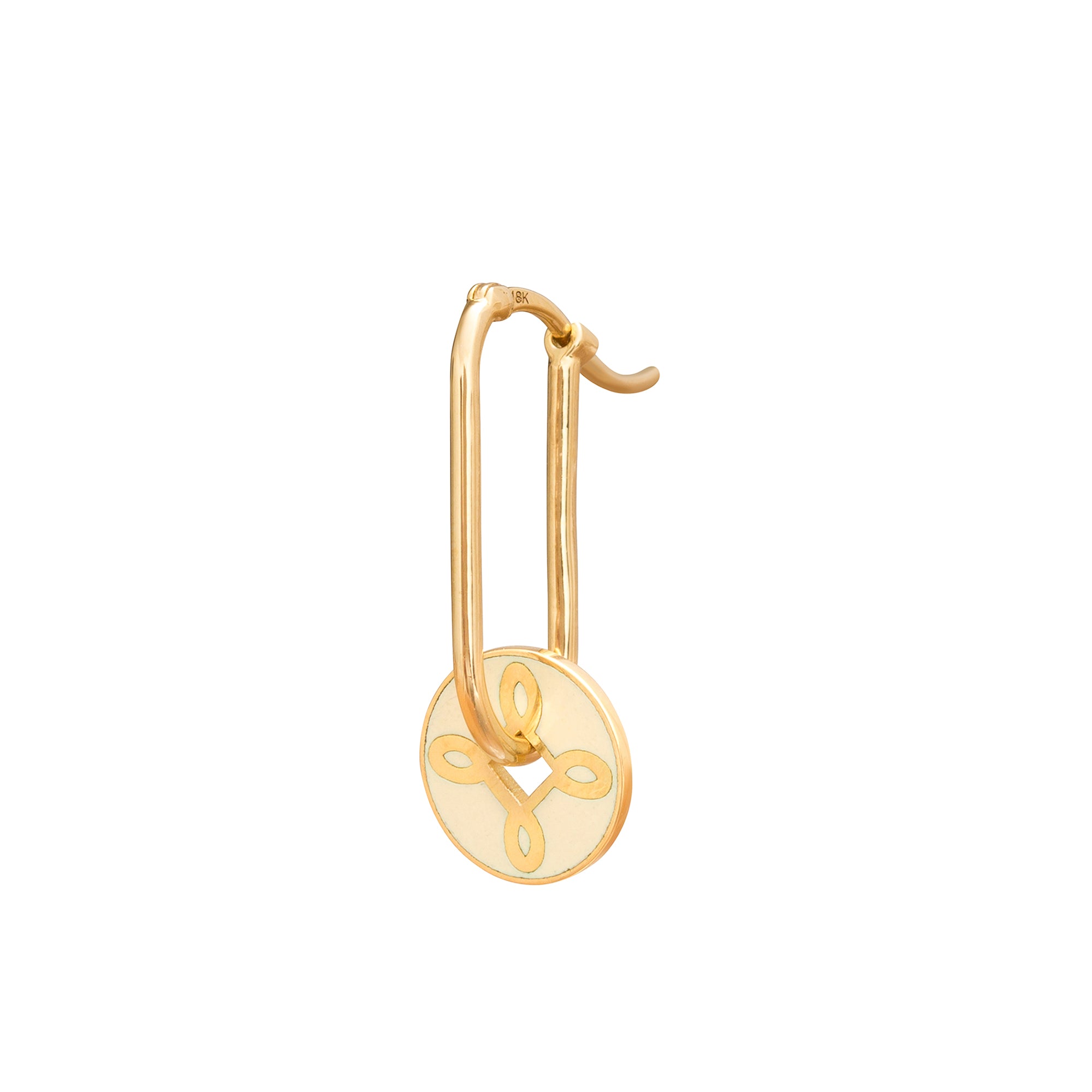 Foundrae Plain FOB Earring - Broken English Jewelry