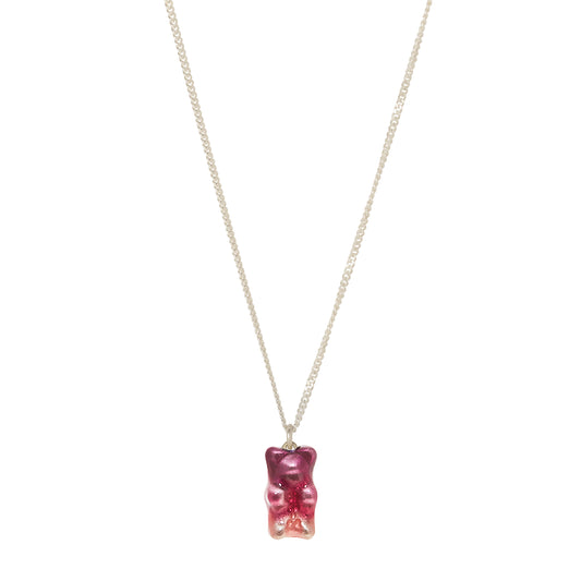 Mini Gummy Pendant Necklace - Ombre Plum - Main Img