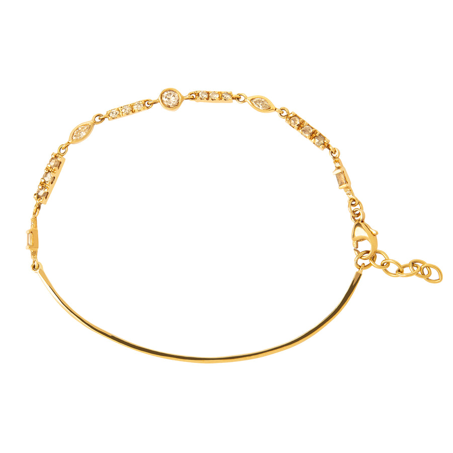 Xiao Wang Astro Mixed Diamond Bracelet - Bracelets - Broken English Jewelry